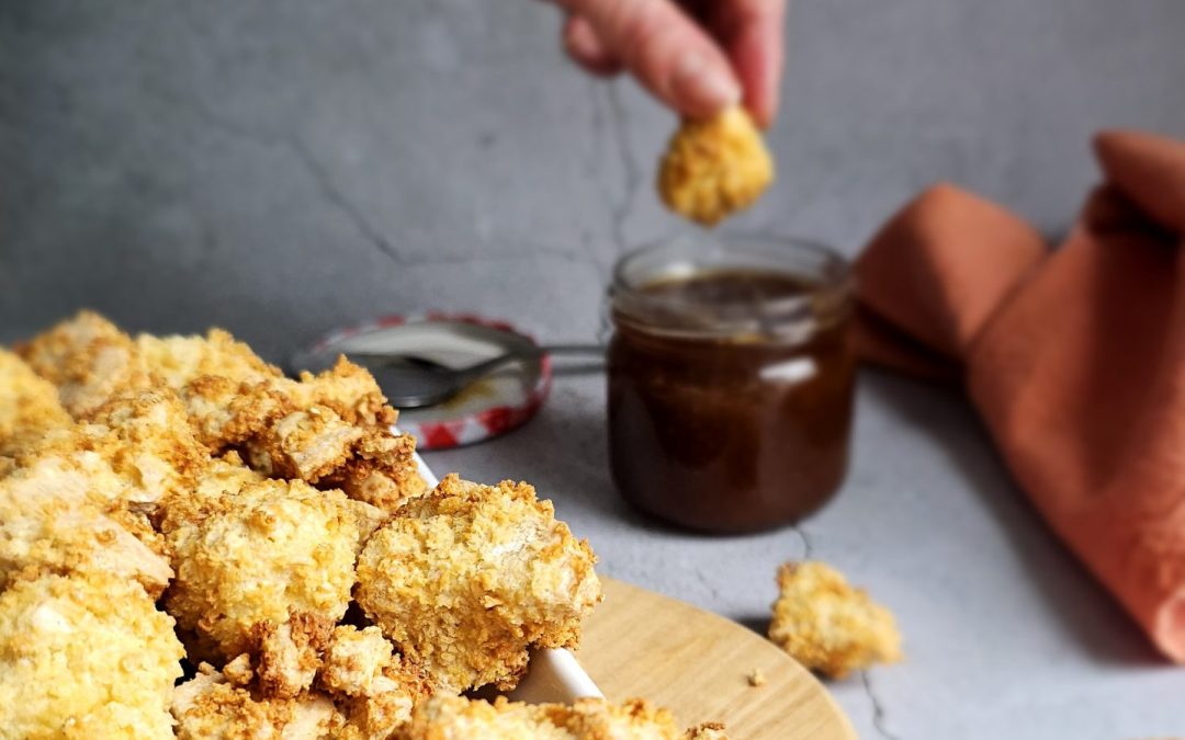 Pépites de tofu express au Air Fryer