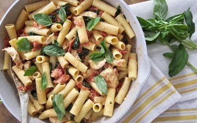 Pâte au fromage Boursin et au poulet