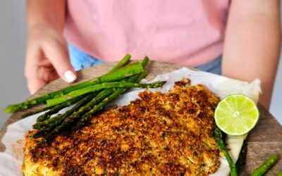 Saumon en croûte panko à l’aneth