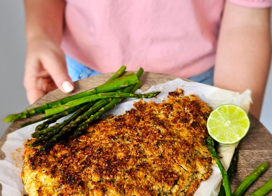 Saumon en croûte panko à l’aneth